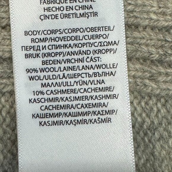 Polo Ralph Lauren Women Cashmere Casual Sweaters Gray L - Picture 7 of 9